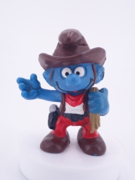 Schtroumpf cowboy