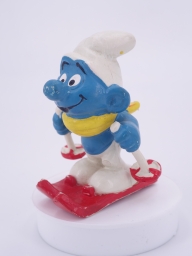 Schtroumpf skieur