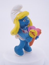 Schtroumpfette avec glace