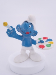 Schtroumpf peintre/artiste