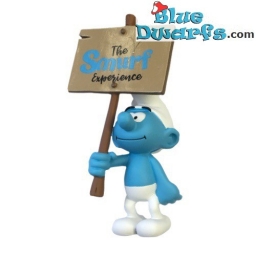 Smurf met teken - The Smurf Experience