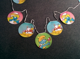 Guirlande de présentation pour la galette des rois 2008