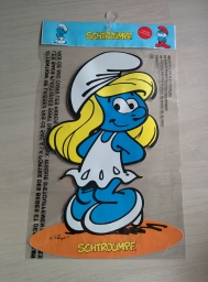 Grand autocollant Schtroumpfette