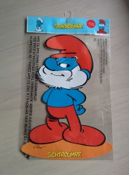 Grand autocollant Grand Schtroumpf