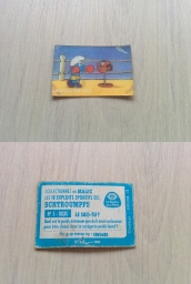 La Roche aux Fées - Carte Schtroumpf qui fait de la boxe - Numéro 5
