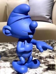 Schtroumpf rieur - Bleu