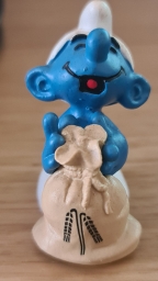 Schtroumpf avec sac de blé (meunier)