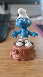 Schtroumpf prisonnier