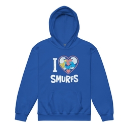 Children's sweatshirt - I Love Smurfs