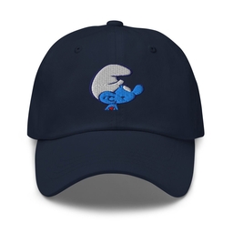 Casquette brodée - Schtroumpf Costaud