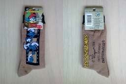 Paire de chaussettes Schtroumpfs